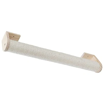 Afbeelding van Kerbl Pet Krabzuil voor katten, wandmontage, kleine ruimtes of als uitbreiding van klimwanden, natuurlijk sisal, 77 x 8,5 cm, beige