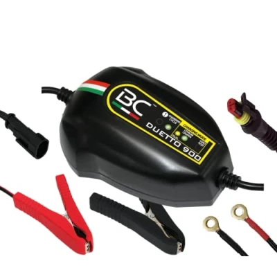 Afbeelding van BC Battery Controller 700BCDP Duetto 900 12 V 1 A slimme acculader en onderhoudsapparaat voor loodzuur lithiumstartaccu&#039;s (Li Ion/LifePO4)