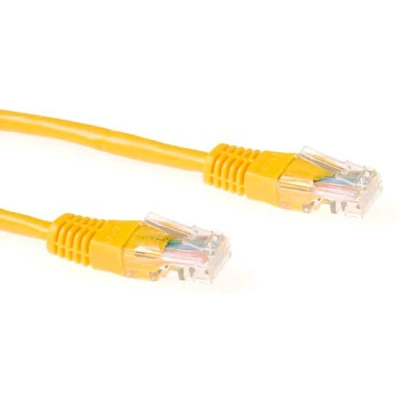 Afbeelding van ACT IB5805 U/UTP CAT5E Patchkabel Geel 5 meter