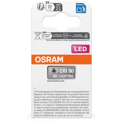 Afbeelding van OSRAM LED Spot Reflector Superstar MR16 20 dimbaar, 2700 K warm wit, 2,2 W, GU5.3, 36, 230 lm, 25.000 h, laagspanning, voor spots, vitrines