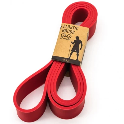 Afbeelding van Y&amp;Y Elastic Resistance bands hulpmiddel voor krachttraining 45 KG Rood