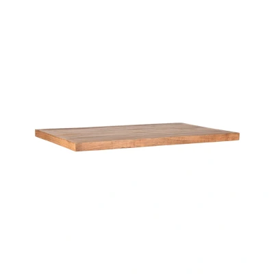 Afbeelding van LABEL51 Restaurant/Bartafel Blad Rechthoekig Straight Edge 120x70 cm naturel Hout