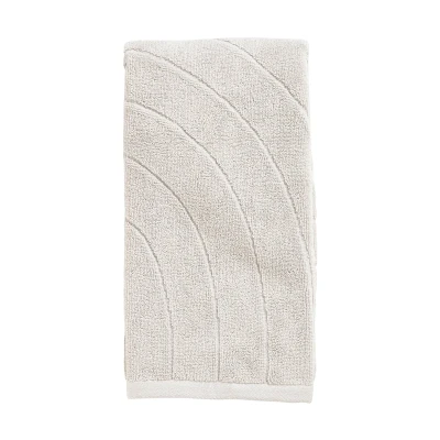 Afbeelding van Zone Denmark Time Handdoek 100 x 50 cm Soft Grey