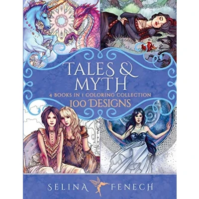 Afbeelding van Tales and Myth Coloring Collection: 100 Designs: 28