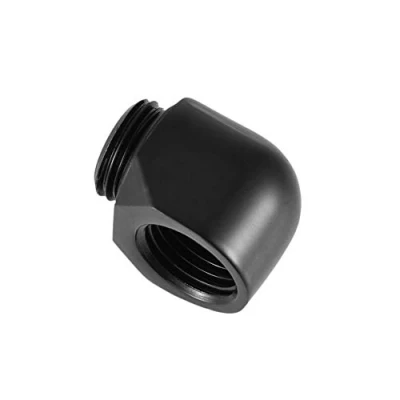 Afbeelding van 2 stks 90 Graden G1/4 &#039;&#039; Draad Messing Elleboogfitting, Connector Extender Adapter voor Computer CPU Waterkoelsysteem(Man vrouw)