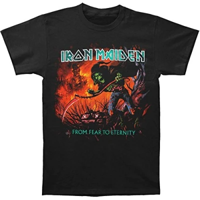 Afbeelding van Iron Maiden From Fear To Eternity Album Heren T shirt XL Zwart