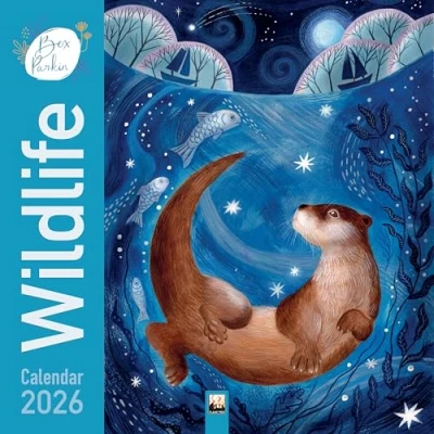 Afbeelding van Bex Parkin: Wildlife Wall Calendar 2026 (Art Calendar)