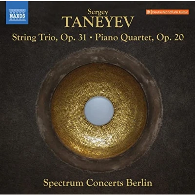 Afbeelding van Spectrum Concerts Berlin String Trio, Op. 31 Piano Quartet, 20 (CD)