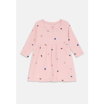 Afbeelding van NAME IT Jurk &#039;NBFNUTTI&#039; blauw / navy bruin mauve