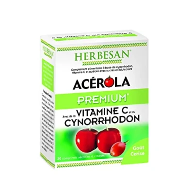 Afbeelding van Herbesan Acerola Premium 30 Tabletten