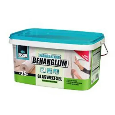Afbeelding van Bison Wand&amp;Klaar Behanglijm Glasweefsel Emmer 5 kg