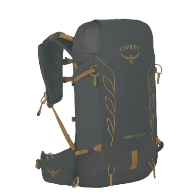 Afbeelding van Osprey Talon Velocity 20 L/XL dark charcoal/tumbleweed yellow backpack