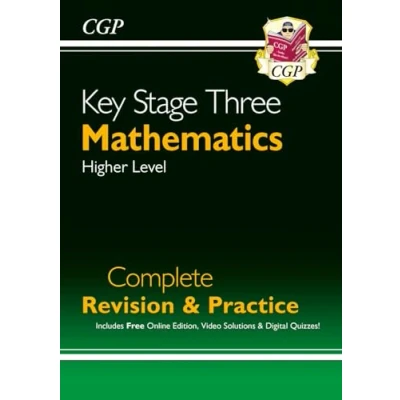 Afbeelding van KS3 Maths Complete Revision &amp; Practice Higher (includes Online Edition, Videos Quizzes)