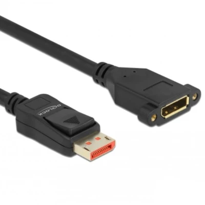 Afbeelding van Delock DisplayPort Verlängerungskabel zum Einbau 8K 60 Hz 3 m Deloc