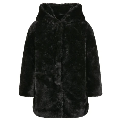 Afbeelding van Urban Classics Winterjas voor kinderen, Maat: 158/164, Black
