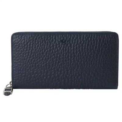 Afbeelding van Voi Dames portemonnee Grain Leather Leer blauw