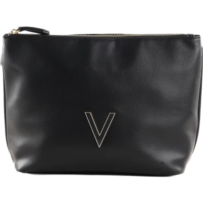 Afbeelding van VALENTINO Utensil zak Coney Soft Cosmetic Case Nero Zwart
