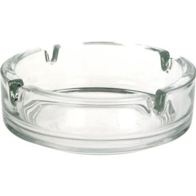 Afbeelding van Asbak 10,5 cm transparant glas Asbakken