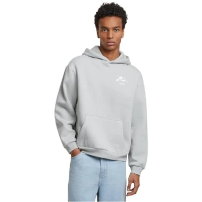 Afbeelding van Upscale by Mister Tee Fluffy Hoodie, Heren, Maat: Large, Lightasphalt