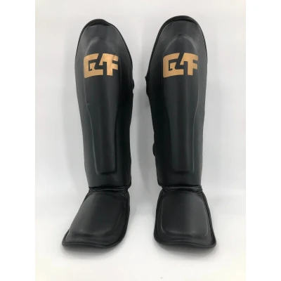Afbeelding van G4F Scheenbeschermer Savior 2.0 Zwart/Goud XL
