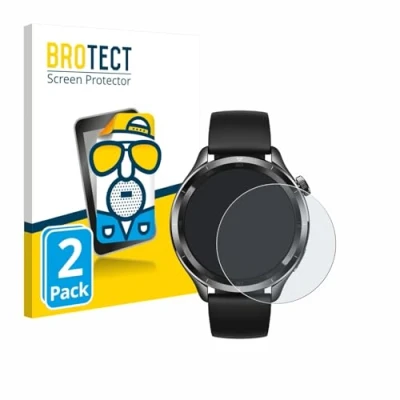 Afbeelding van BROTECT Entspiegelungsfolie Displayschutz Displayschutzfolie Folie Matt, Smartwatch beschermfolie, Grijs