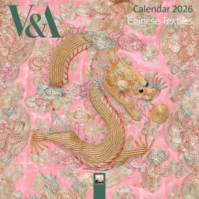 Afbeelding van V&amp;a: Chinese Textiles Mini Wall Calendar 2026 (Art Calendar)