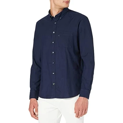 Afbeelding van camel active Heren 4091119s01 Overhemd, nachtblauw, S