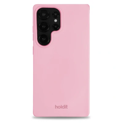 Afbeelding van Holdit Hoesje Geschikt voor Samsung Galaxy S25 Ultra Siliconen Soft Case Roze