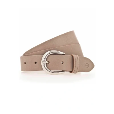 Afbeelding van Tamaris Riem, Dames, Maat: 110, Grau taupe
