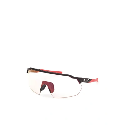 Afbeelding van Adidas Sport Unisex SP0093 02L Occhiali da sole Iniettato Nero Marrone Maschera Fotocromatiche