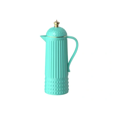 Afbeelding van Present Time Thermoskan Crown Turquoise blue