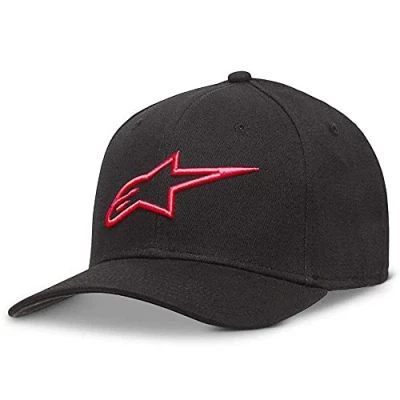 Afbeelding van Alpinestars, Ageless Curve, Baseball Pet, Zwart Rood, 23X, Mens