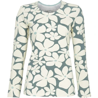 Afbeelding van Ringella pyjama dames katoen blauw