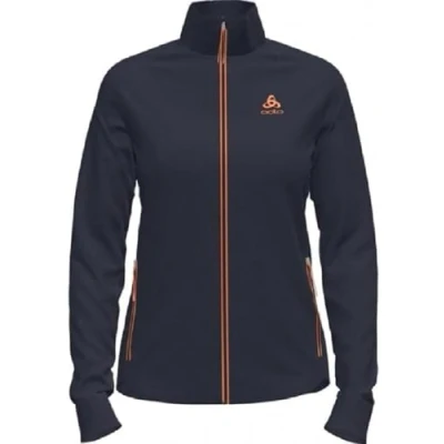 Afbeelding van Odlo Berra Fleece Voering Met Ritssluiting Oranje XS Vrouw