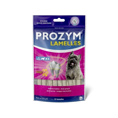 Afbeelding van 2x Prozym Canin Lamellen voor zeer kleine honden (&lt; 5 kg), 2 x 15 hondensnacks