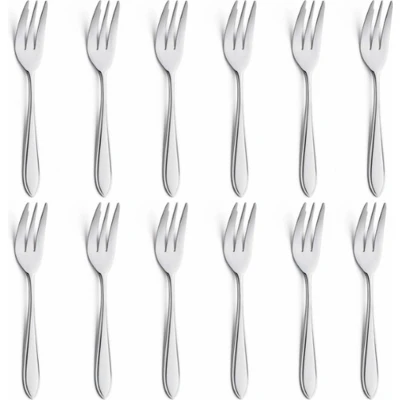 Afbeelding van Amefa Punt Filet gebaksvorken (12 stuks)
