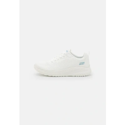 Afbeelding van Skechers Dames Bobs Squad Chaos, Face Off Sneaker, Gebroken Wit, 42 EU breed