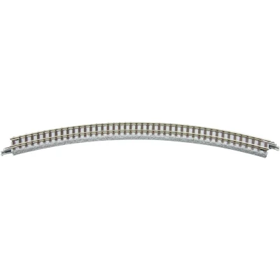 Afbeelding van Z Rokuhan rails (met ballastbed) 7297004 Gebogen 45 220 mm 4 stuk(s)