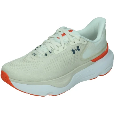 Afbeelding van Under Armour Infinite PRO 2 Hardloopschoenen voor op de weg, Dames, Maat: 41, Stone/fire/downpour gray Textiel/ synthetisch