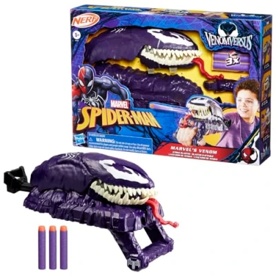 Afbeelding van Marvel Spider Man VenomVersus Marvel&#039;s Venom Strike Speelgoedblaster Nerf Rollenspelspeelgoed Verkleedaccessoire