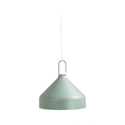 Afbeelding van Zafferano, Amelie Hanglamp, Snoerloze Oplaadbare Tafellamp met Touch Control, Geschikt voor Binnen en Buiten, Dimmer, 2200 3000 K, Hoogte 12 cm, Bladgroene Kleur