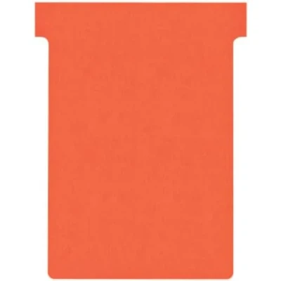 Afbeelding van Nobo T planbordkaarten index 3, ft 120 x 92 mm, rood