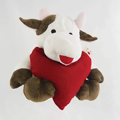 Afbeelding van Cherry Belly Knuffel Koe Kersenpitkussen Pittenzak Magnetron The ONLY Original
