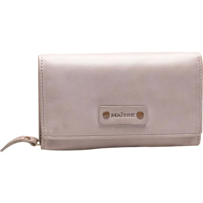 Afbeelding van Maitre Steinbach Dilara Portemonnee, Maat: One Size, Lightgrey