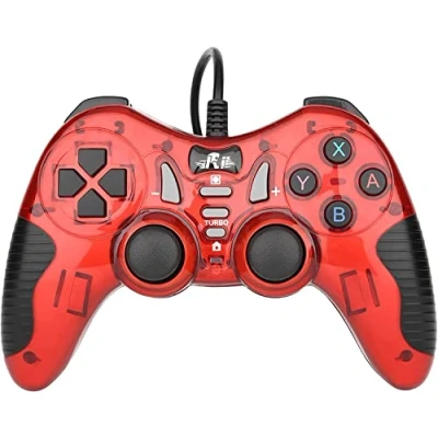 Afbeelding van Rii Gaming GP500 Gamepad controller compatibel met PlayStation 3, Windows PC, Android, Raspberry Pi, Smart TV, Fire TV