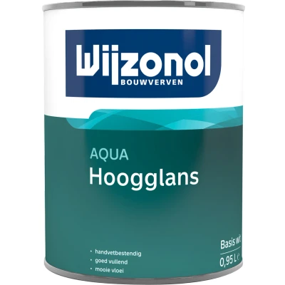 Afbeelding van Wijzonol AQUA Hoogglans 2,5 Liter op Kleur