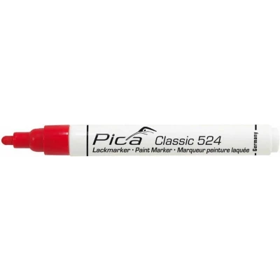 Afbeelding van Pica 524/40 Lakmarker Ronde Tip Rood