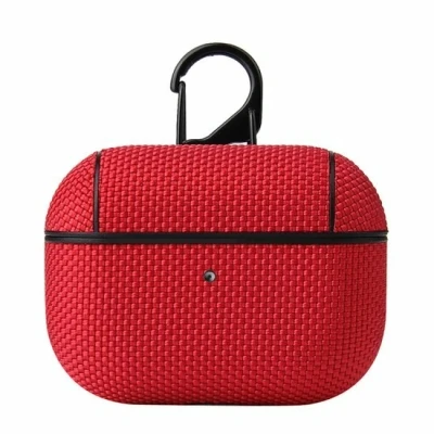 Afbeelding van AirPods Pro / 2 hoesje Hardcase Business series Rood Optimale bescherming voor jouw