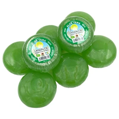 Afbeelding van Lanzaloe Zeep Aloë Vera, 100 g, 8 stuks