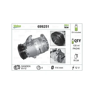 Afbeelding van Valeo Airco compressor 699251